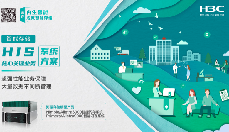 100%可靠性，新華三為醫(yī)院關(guān)鍵業(yè)務(wù)提供確定性答案